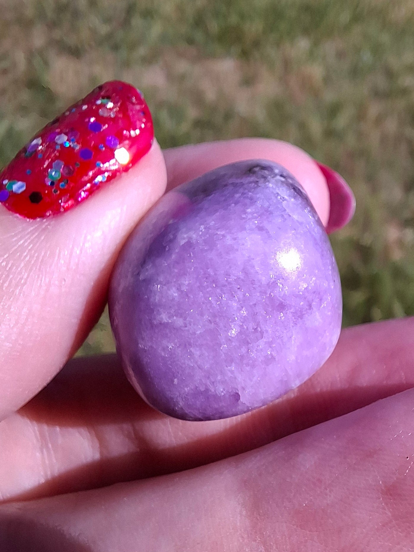 Lepidolite, Tumble Stone, Crystal (Ref: T115)