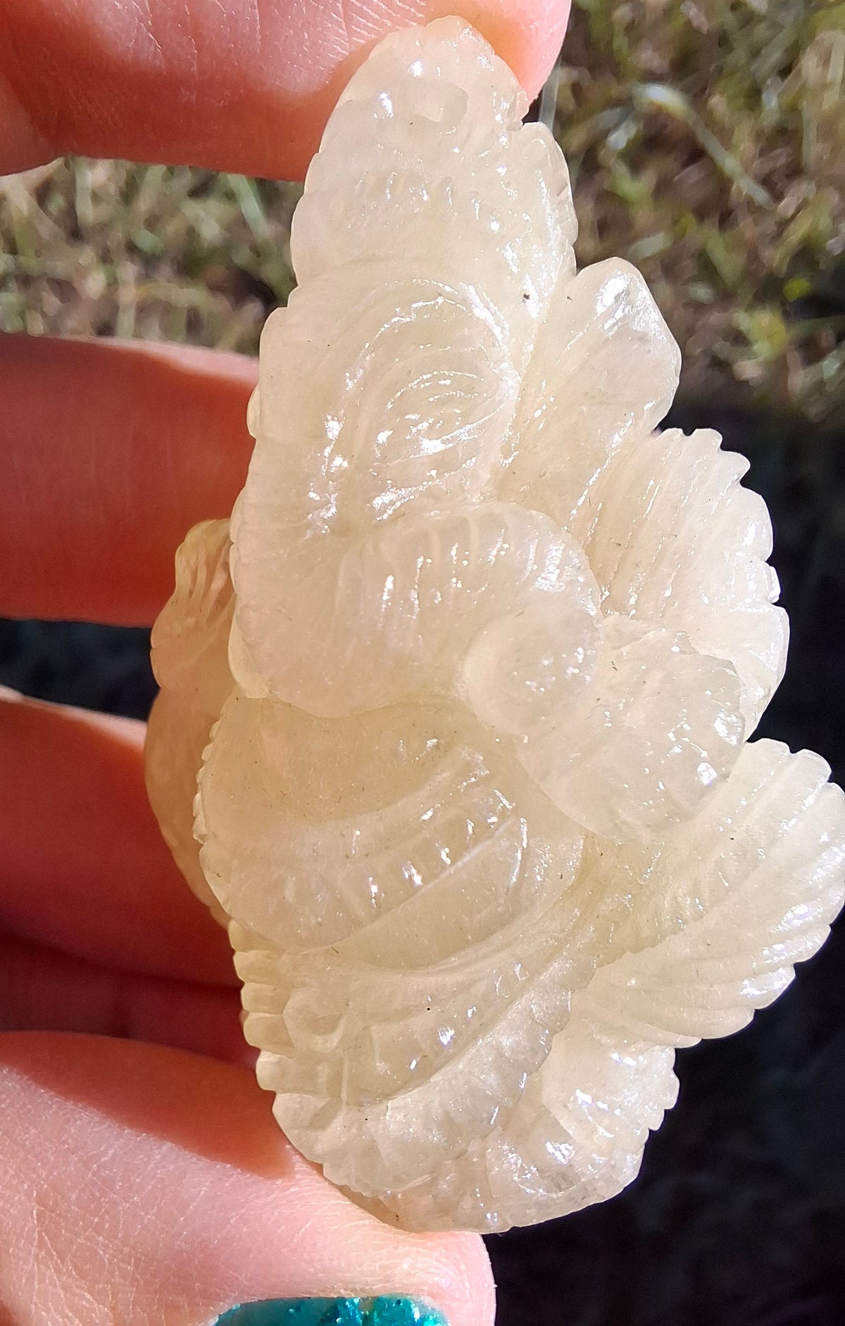Libyan Desert Glass GANESHA craving, 31.21g, Tektite (Ref: Ganesha2)