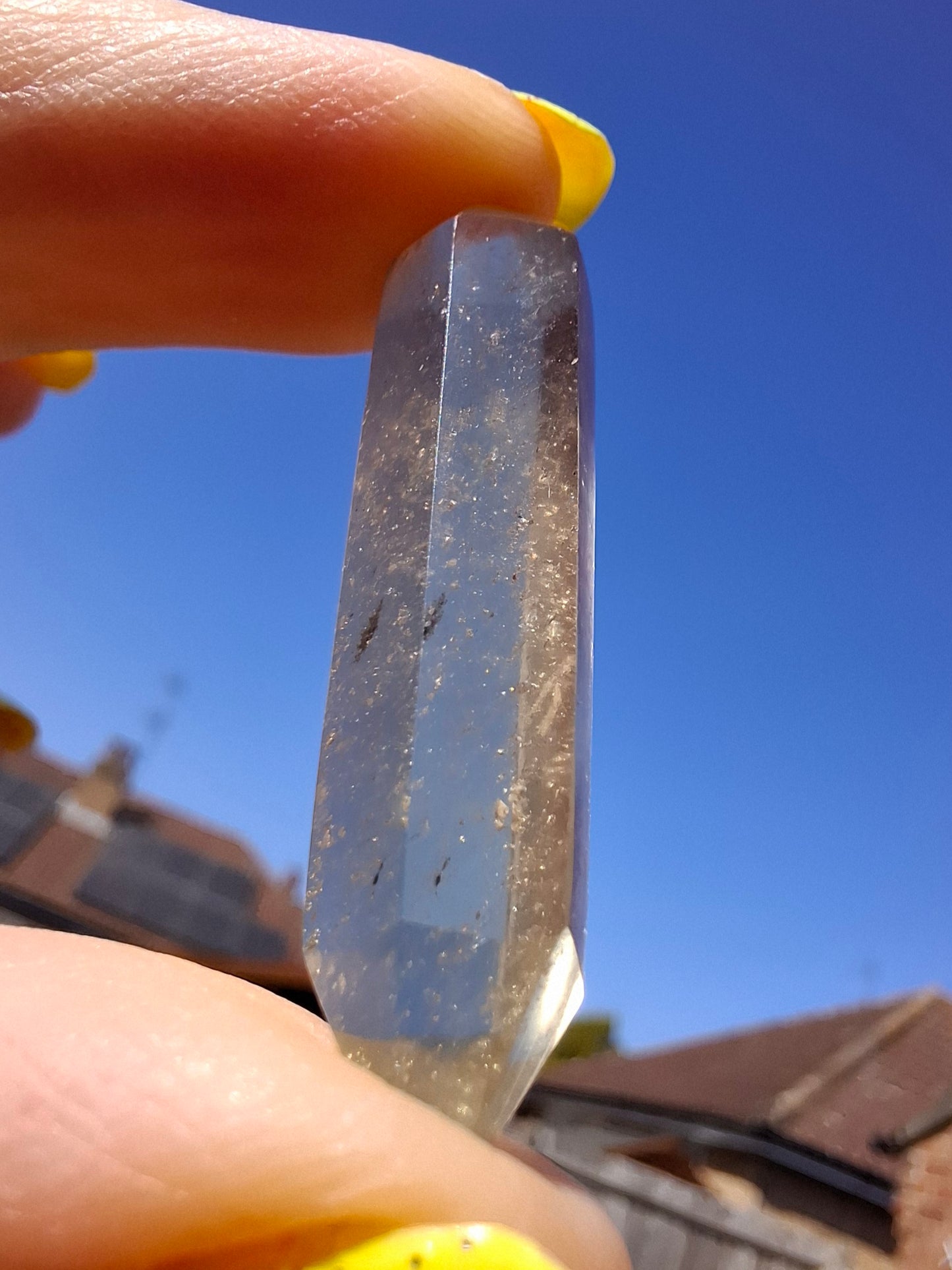 Libyan Desert Glass DT Carving, 4.51g, Tektite (Ref: LDT4)