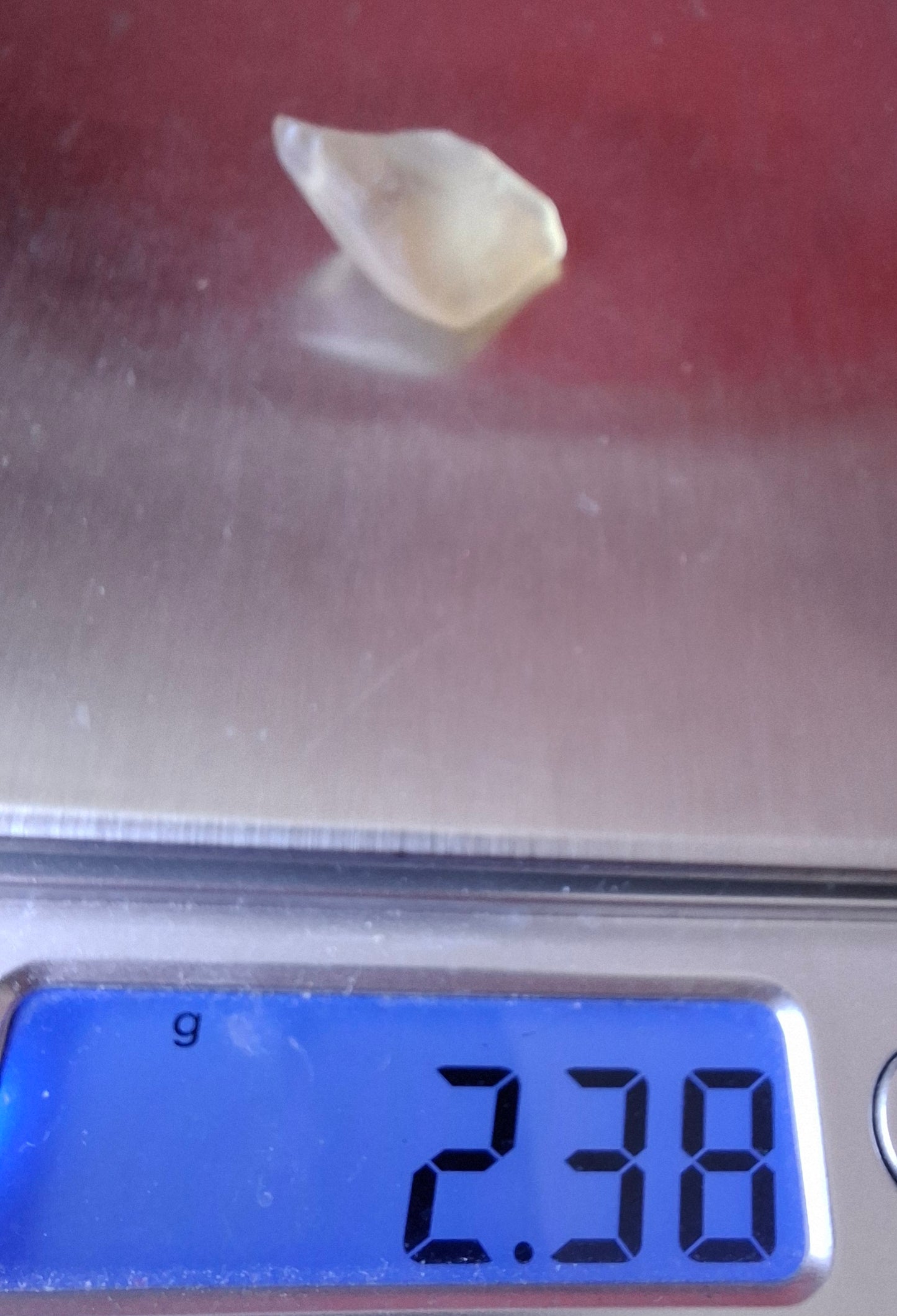 Libyan Desert Glass small Piece, 2.38g, Tektite (Ref: L1353)