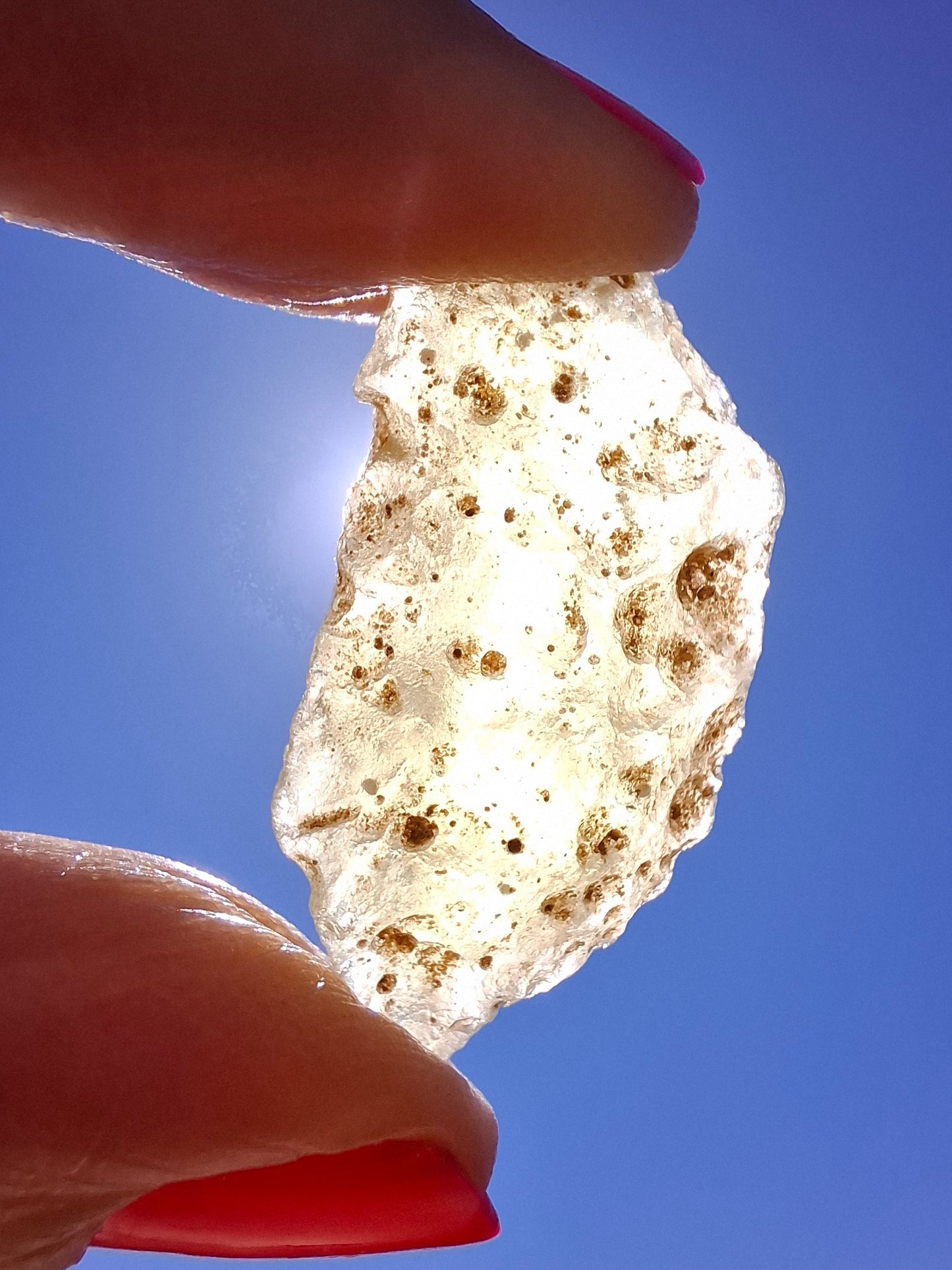Libyan Desert Glass Piece 6.33g, Tektite