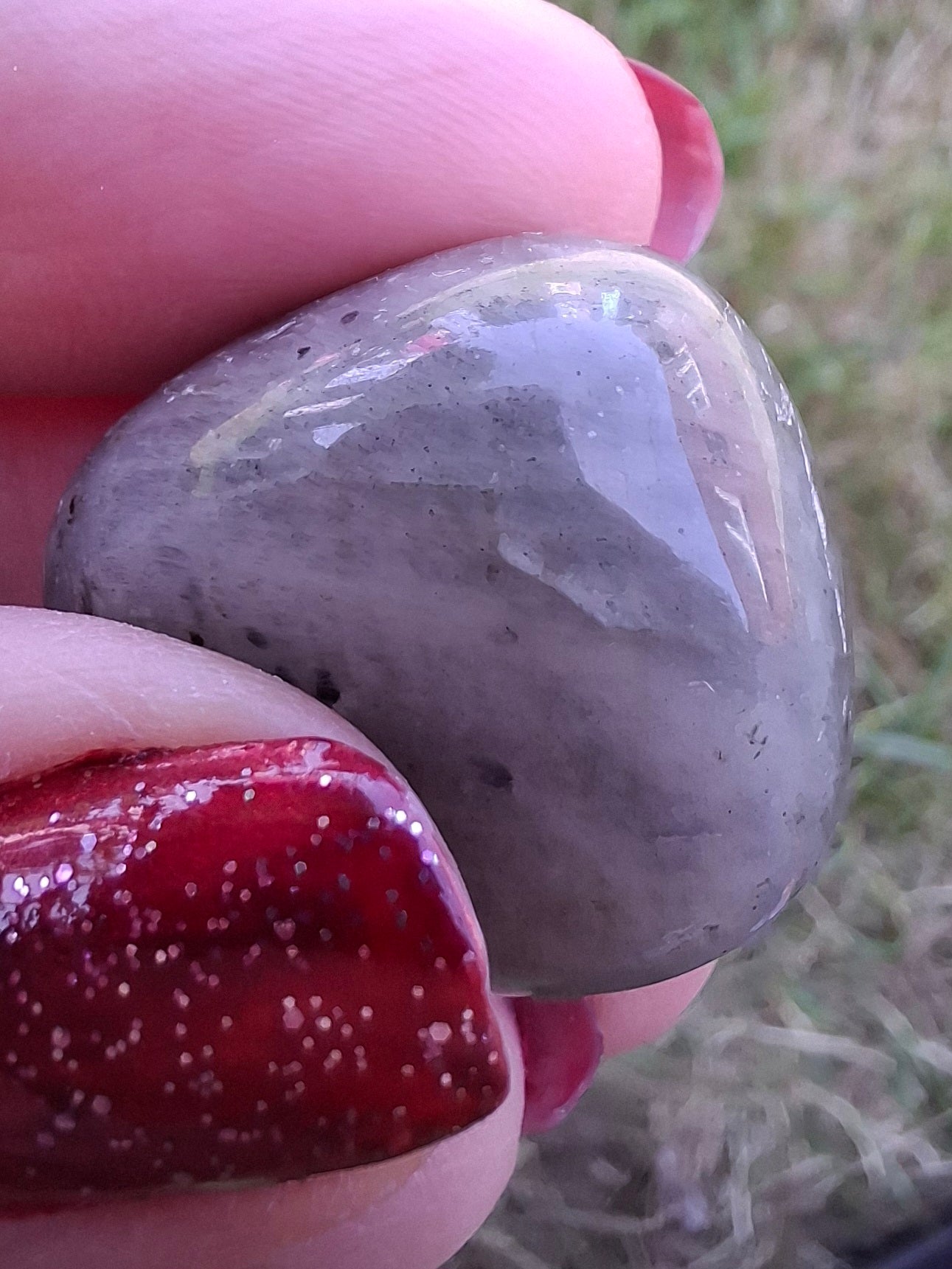Labradorite, Tumble Stone, Crystal (Ref: T213)