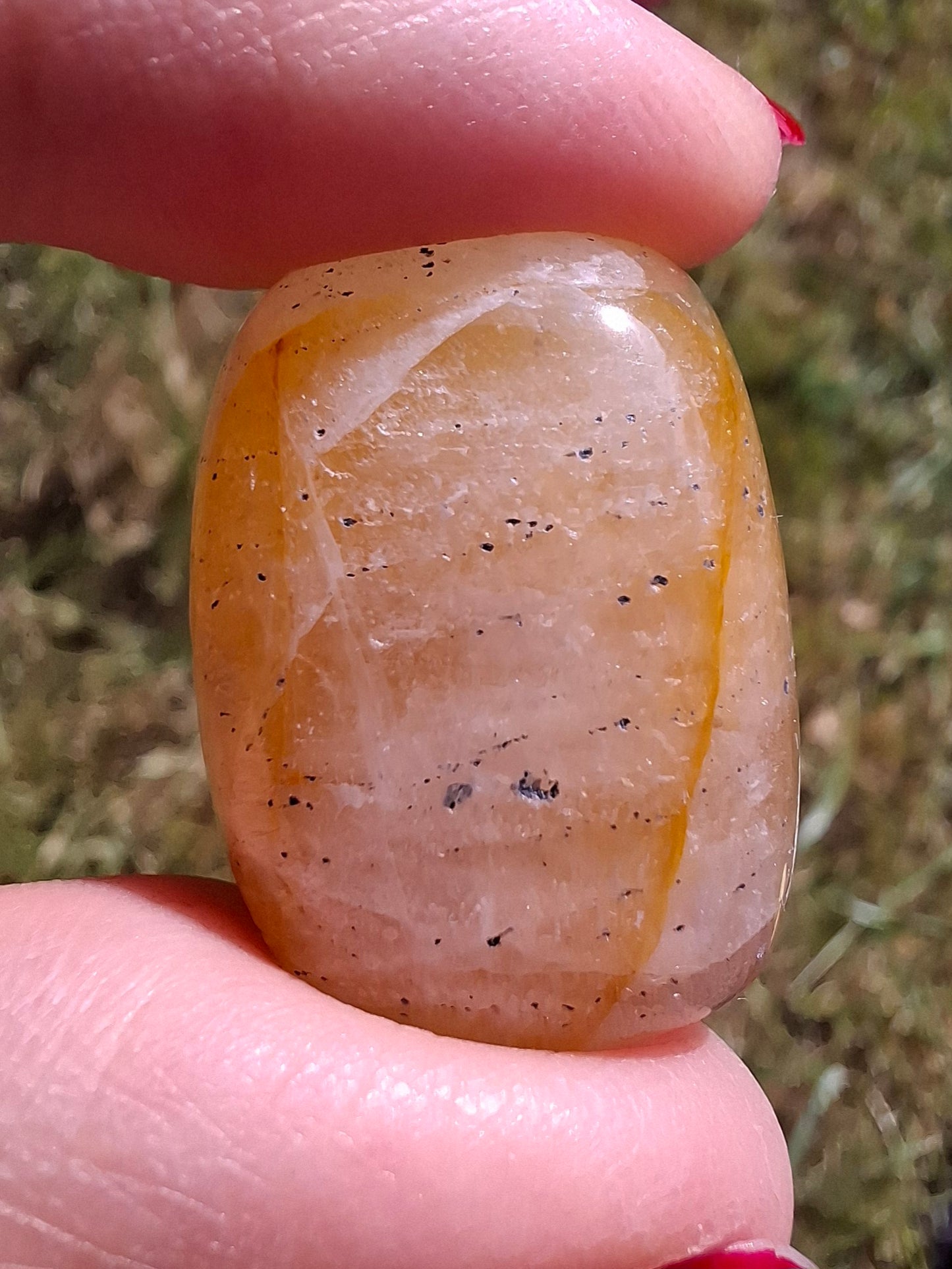 Golden Healer, Tumble Stone, Crystal (Ref: T191)