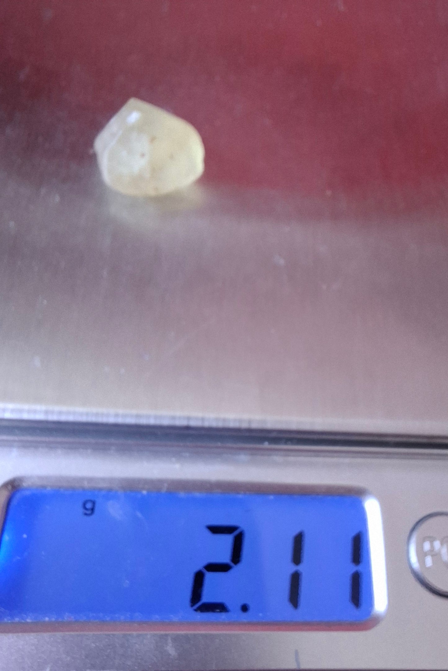 Libyan Desert Glass small Piece, 2.11g, Tektite (Ref: L1345)