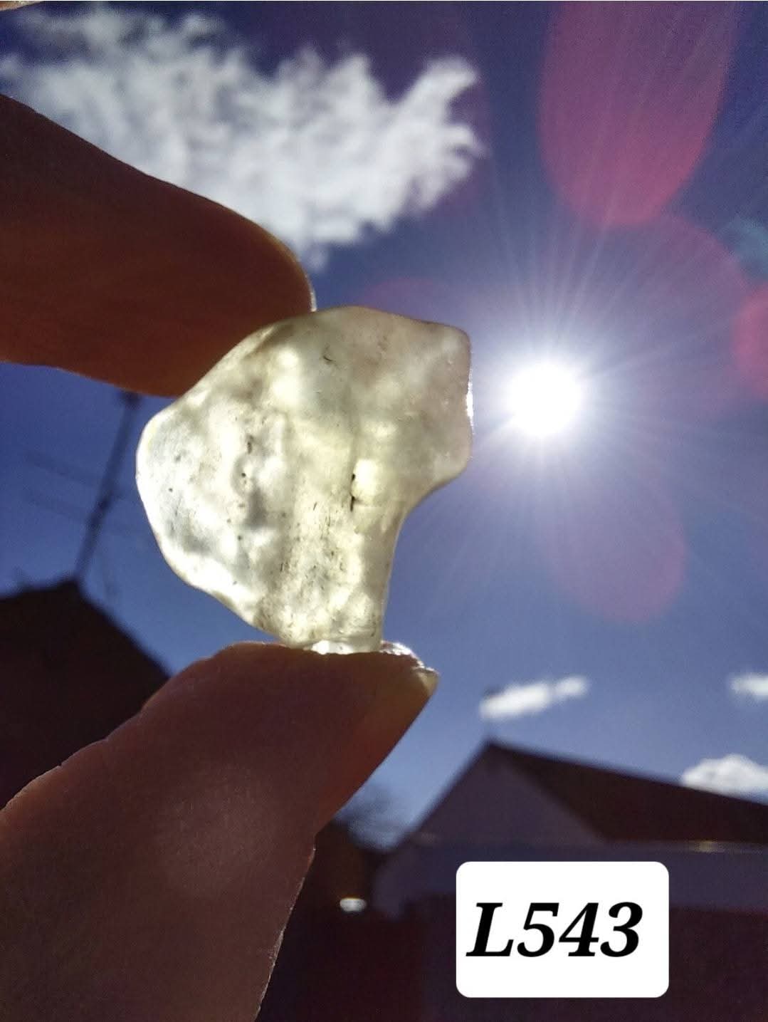 Libyan Desert Glass Piece, 5.70g, Tektite