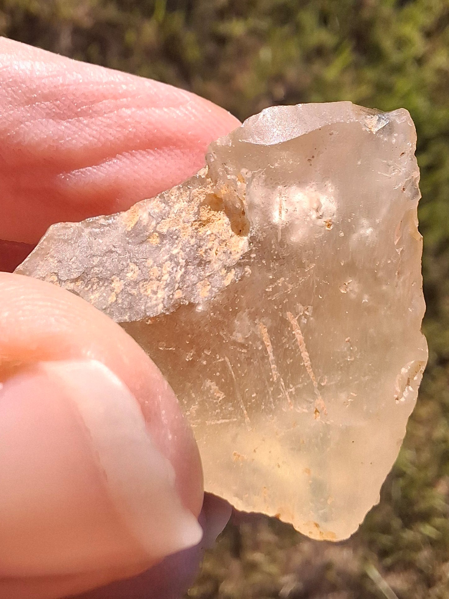 Libyan Desert Glass Piece, 7.91g, Tektite (Ref: LE8)
