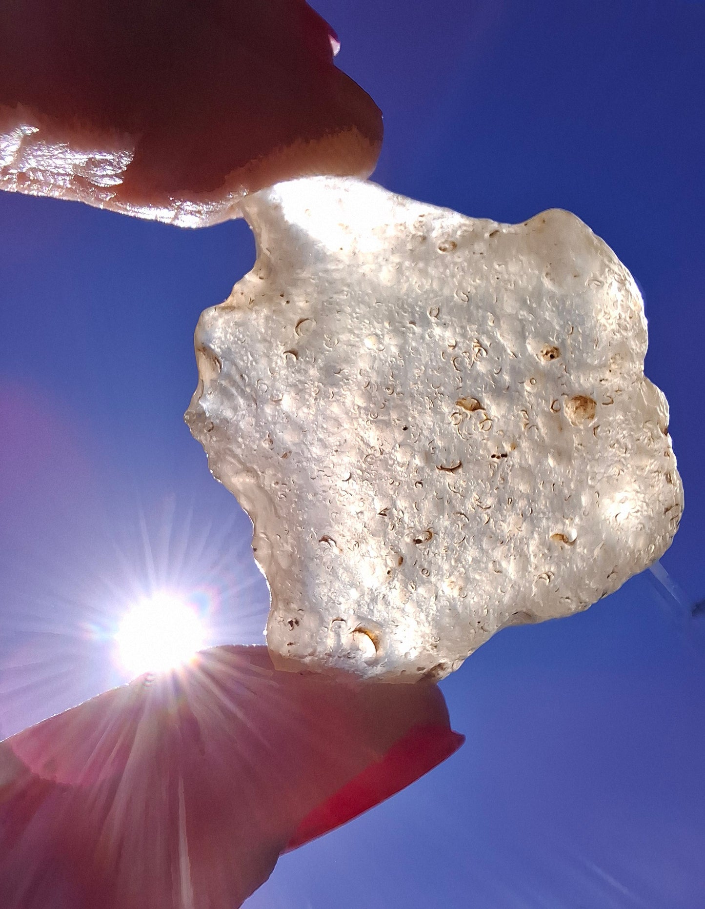 Libyan Desert Glass Piece, 15.20g, Tektite (Ref: LE276)