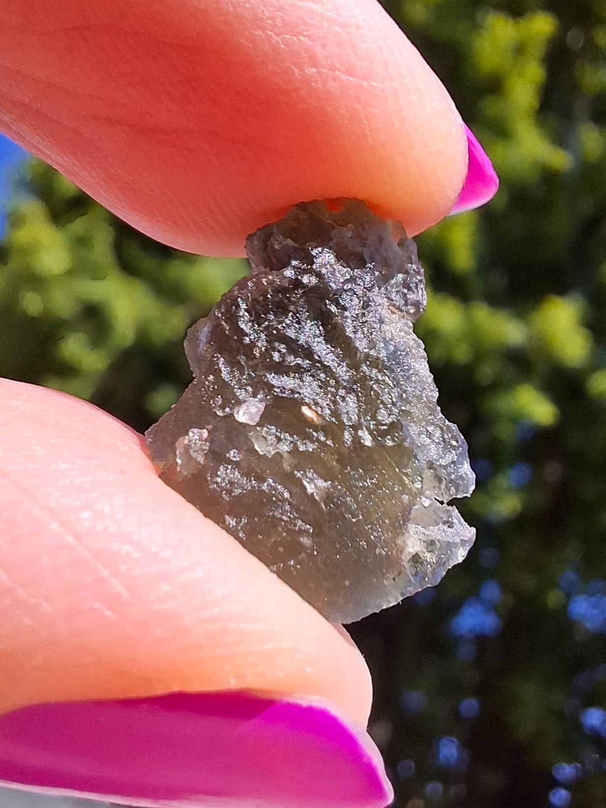 Moldavite Piece, 1.22g, Tektite (Ref: 1464)