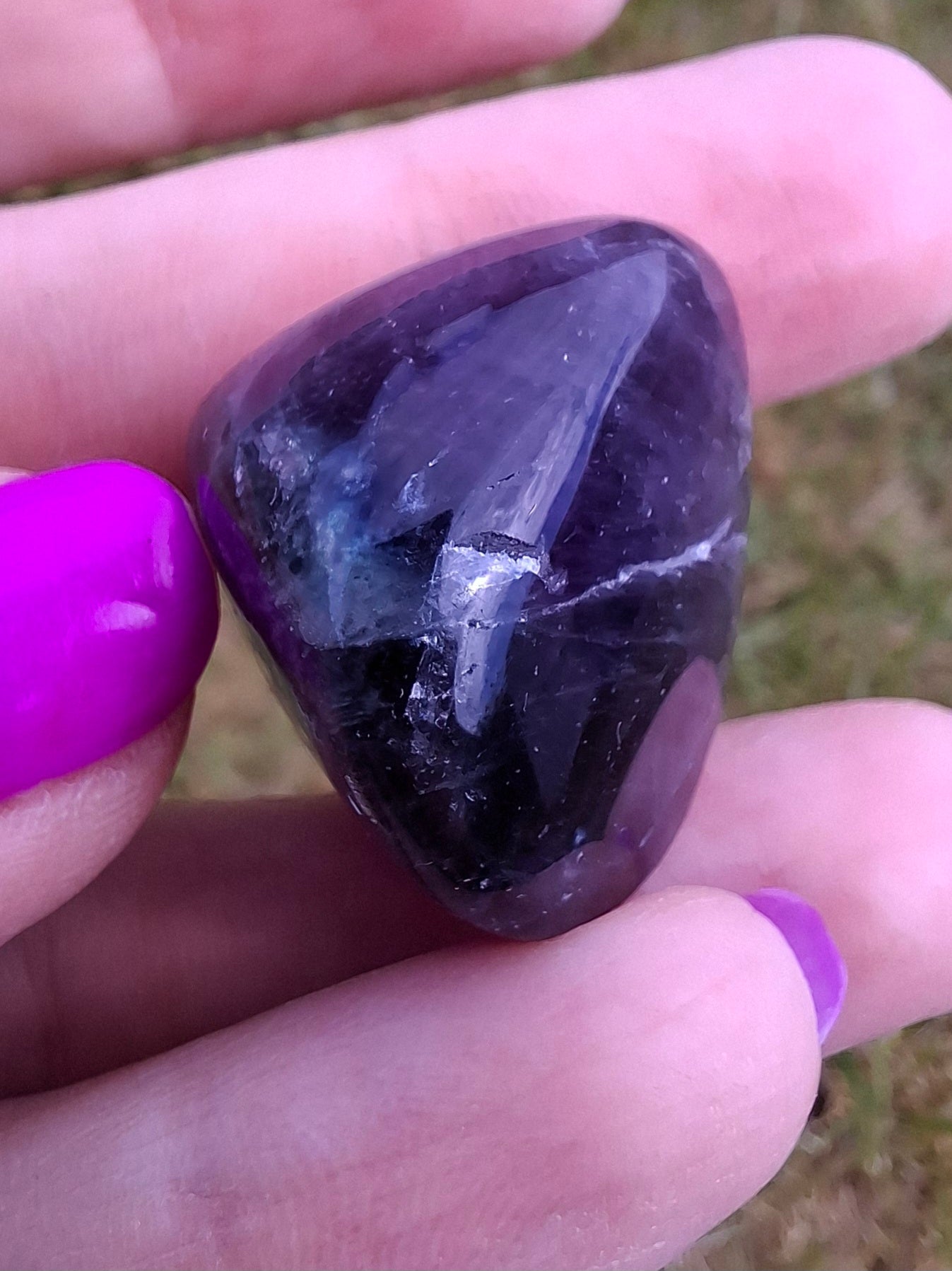 Fluorite, Tumble Stone, Crystal (Ref: T54)