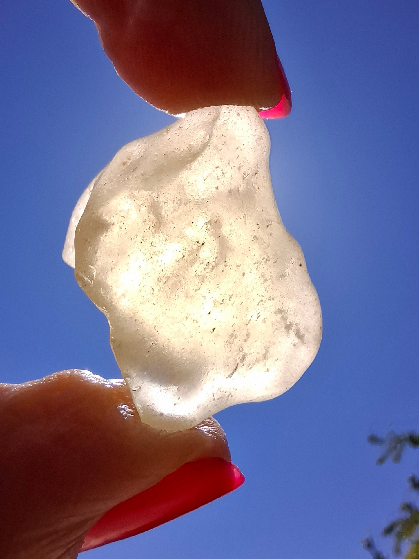 Libyan Desert Glass Piece, 12.90g, Tektite (Ref: LE243)