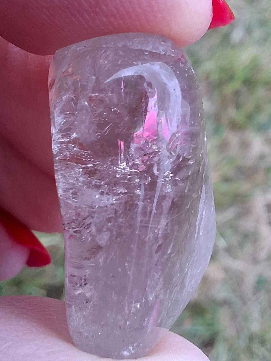 Smoky Quartz, Tumble Stone, Crystal (Ref: T106)