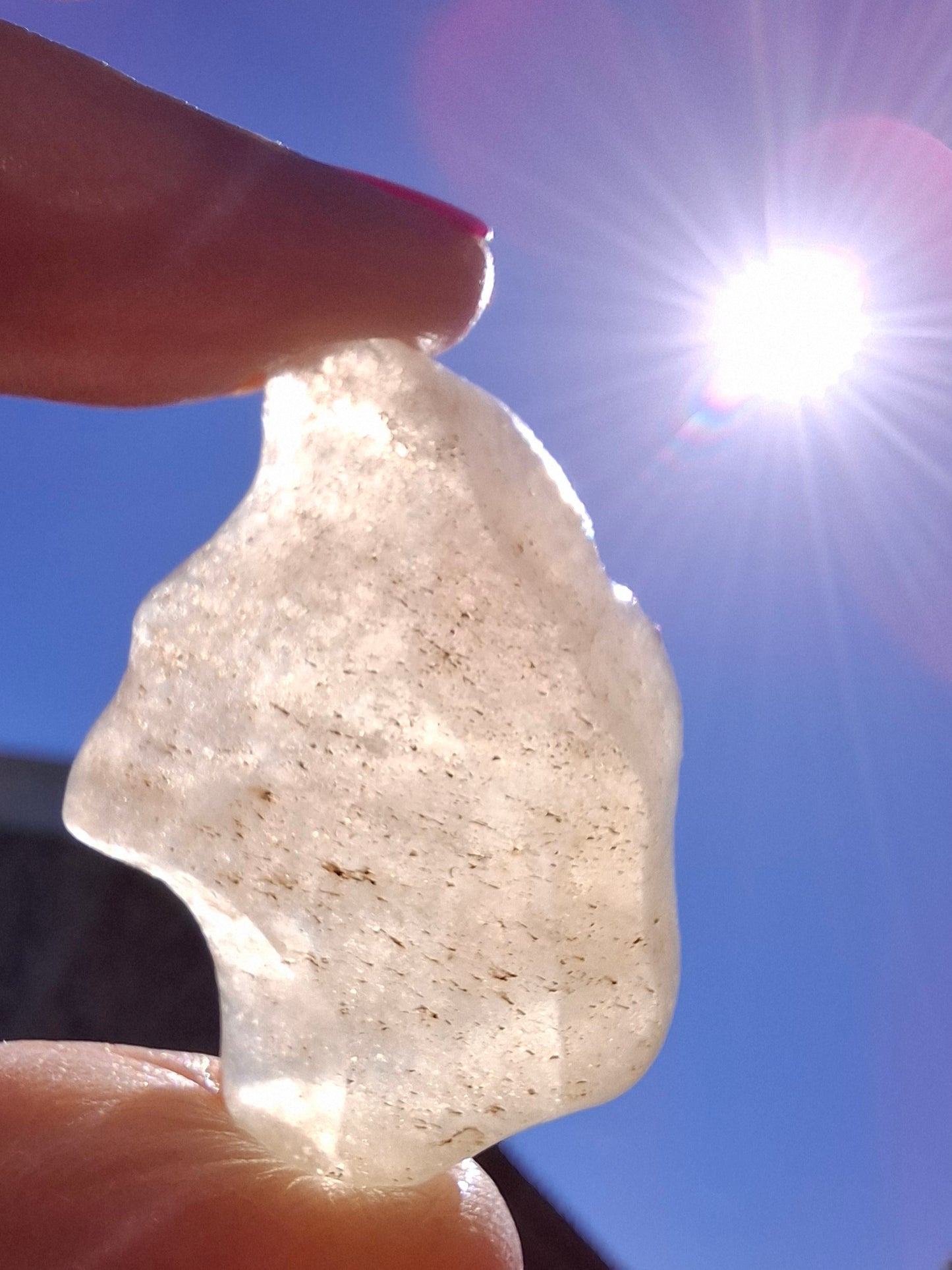 Libyan Desert Glass Piece, 12.31g, Tektite