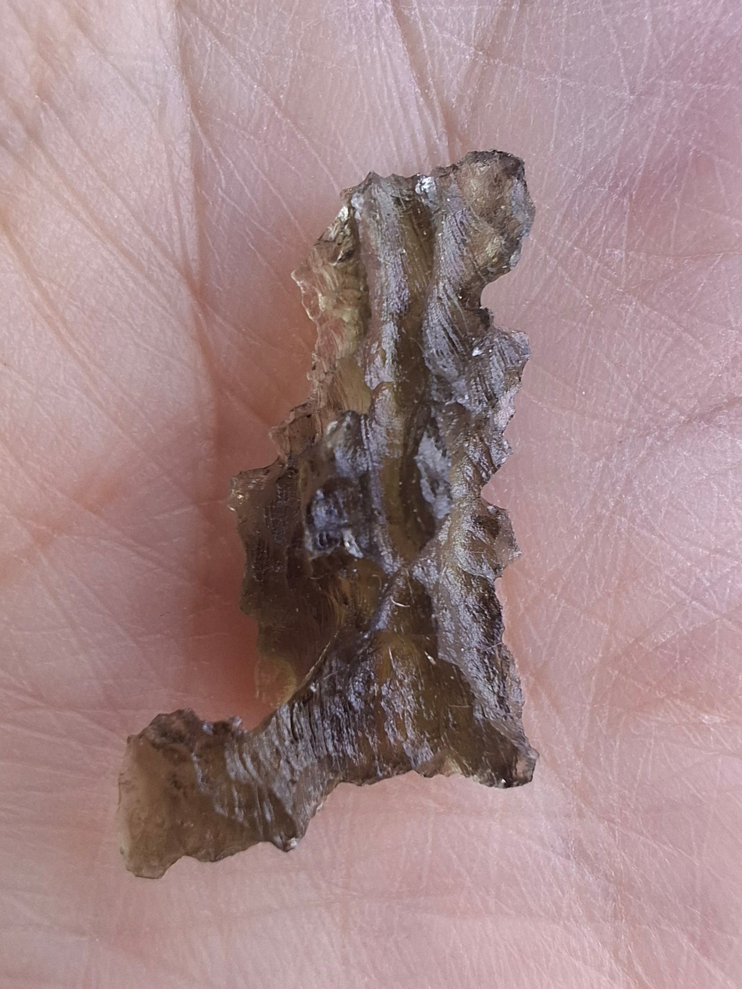 Moldavite Piece, JEZKOVNA BESEDNICE, 1.61g, Tektite (Ref: 1274)