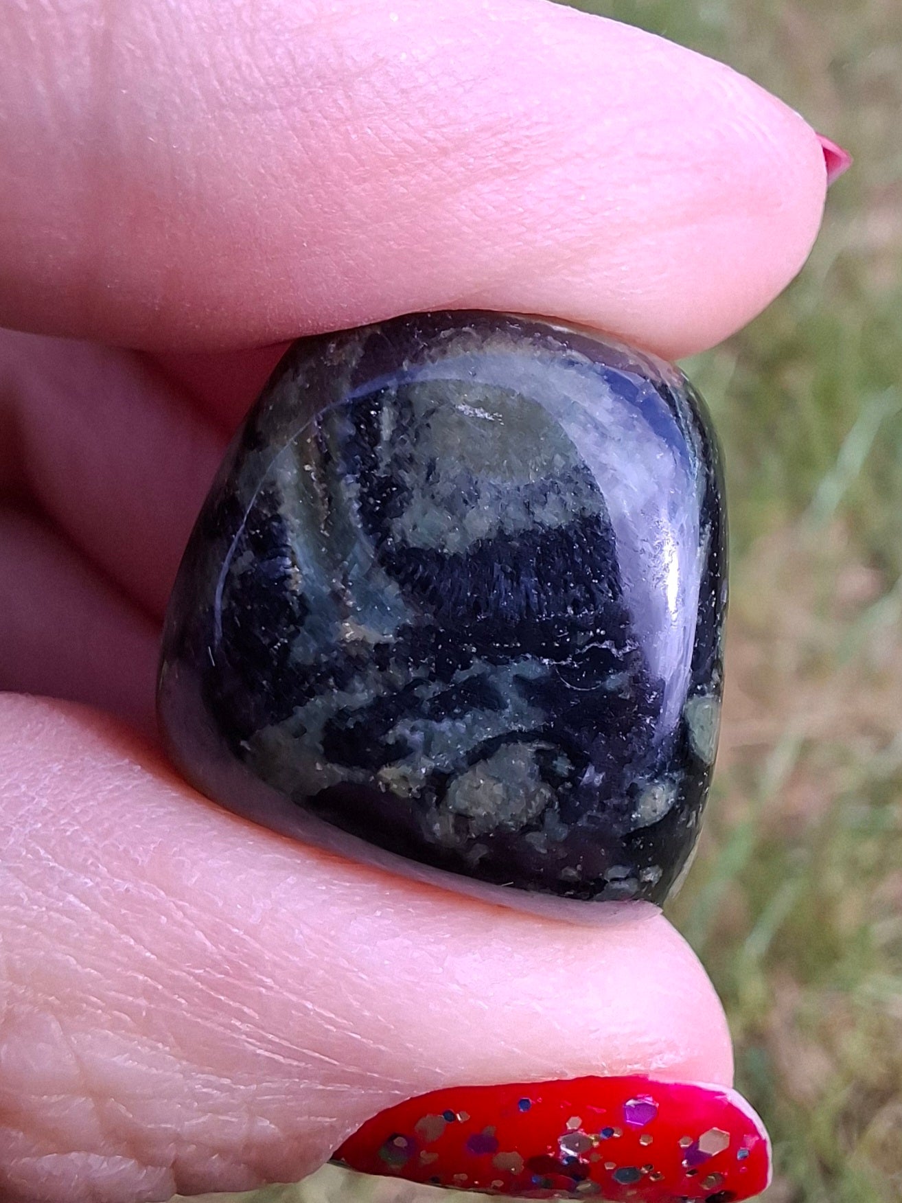 Kambaba Jasper, Tumble Stone, Crystal (Ref: T160)