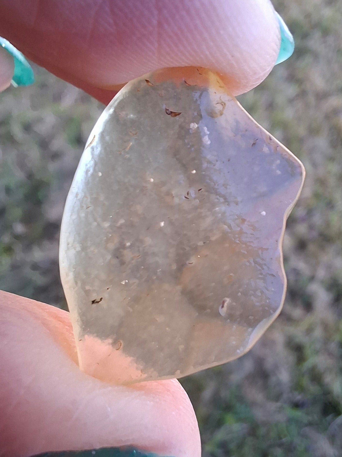 Libyan Desert Glass Piece, 3.77g, Tektite