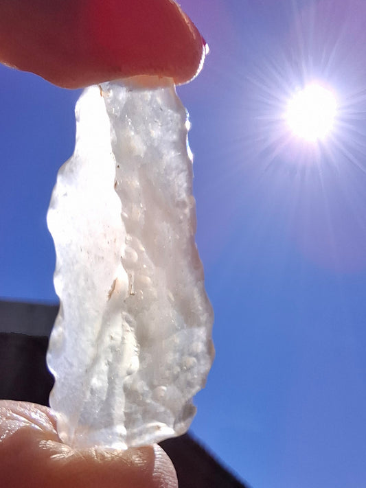 Libyan Desert Glass Piece, 7.46g, Tektite (Ref: LE5)