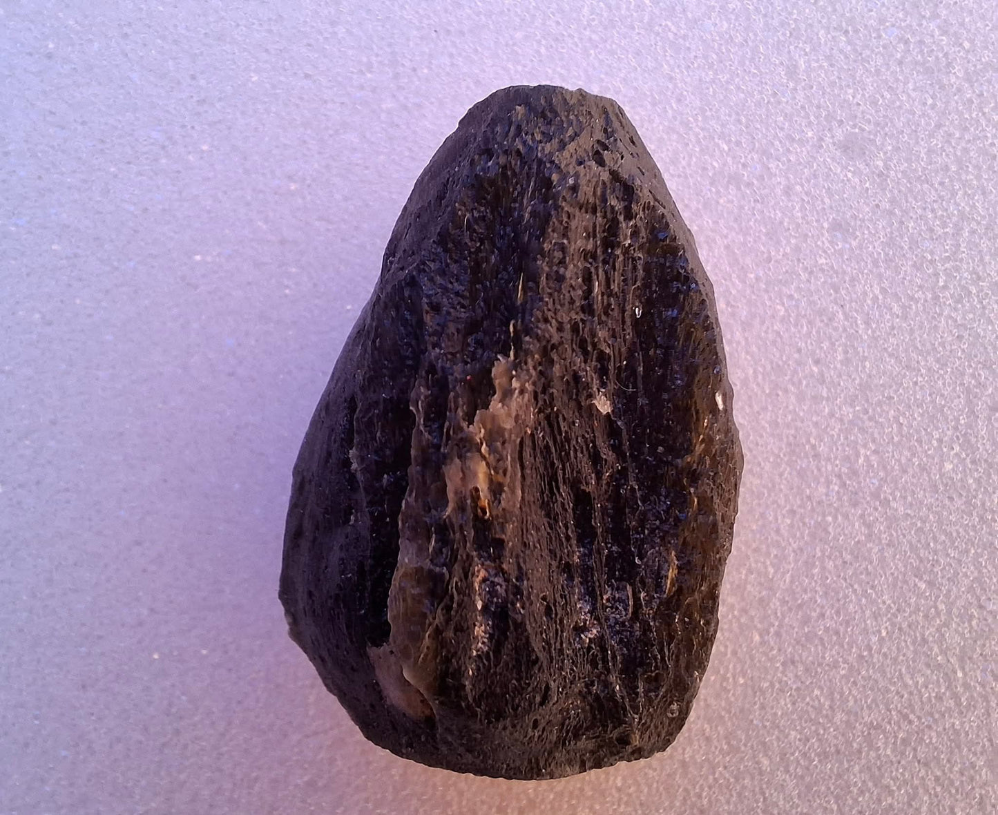 Moldavite Piece, JAKULE, 18.55g, Tektite (Ref: 1172)