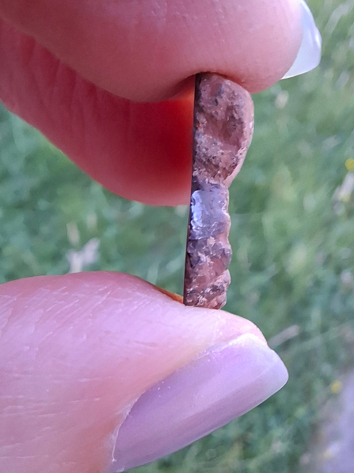 Small Haematite Ammonite HALF, 1.41g, Fossil (Ref: MA6)