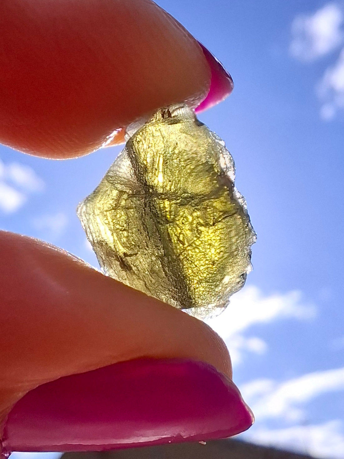 Moldavite Piece, 1.20g, Tektite (Ref: 1440)