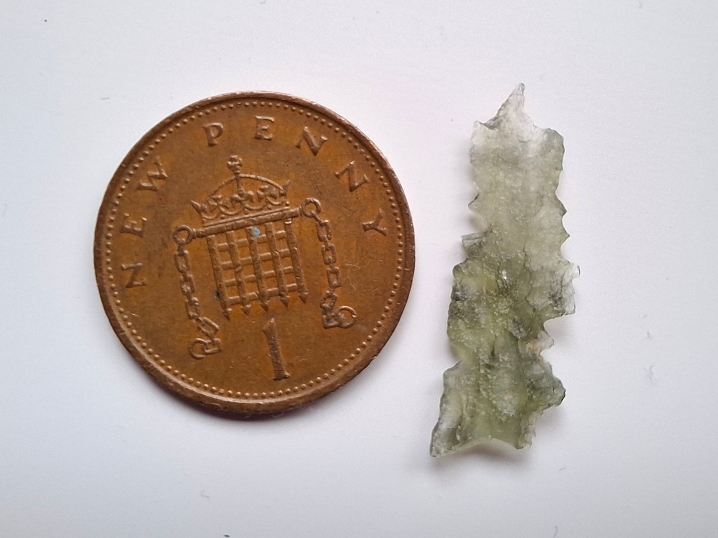 Moldavite Piece, 0.33g, Tektite (Ref: 1488)