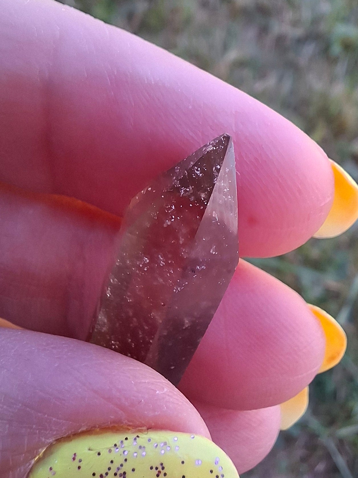 Libyan Desert Glass DT Carving, 4.71g, Tektite (Ref: LDT9)