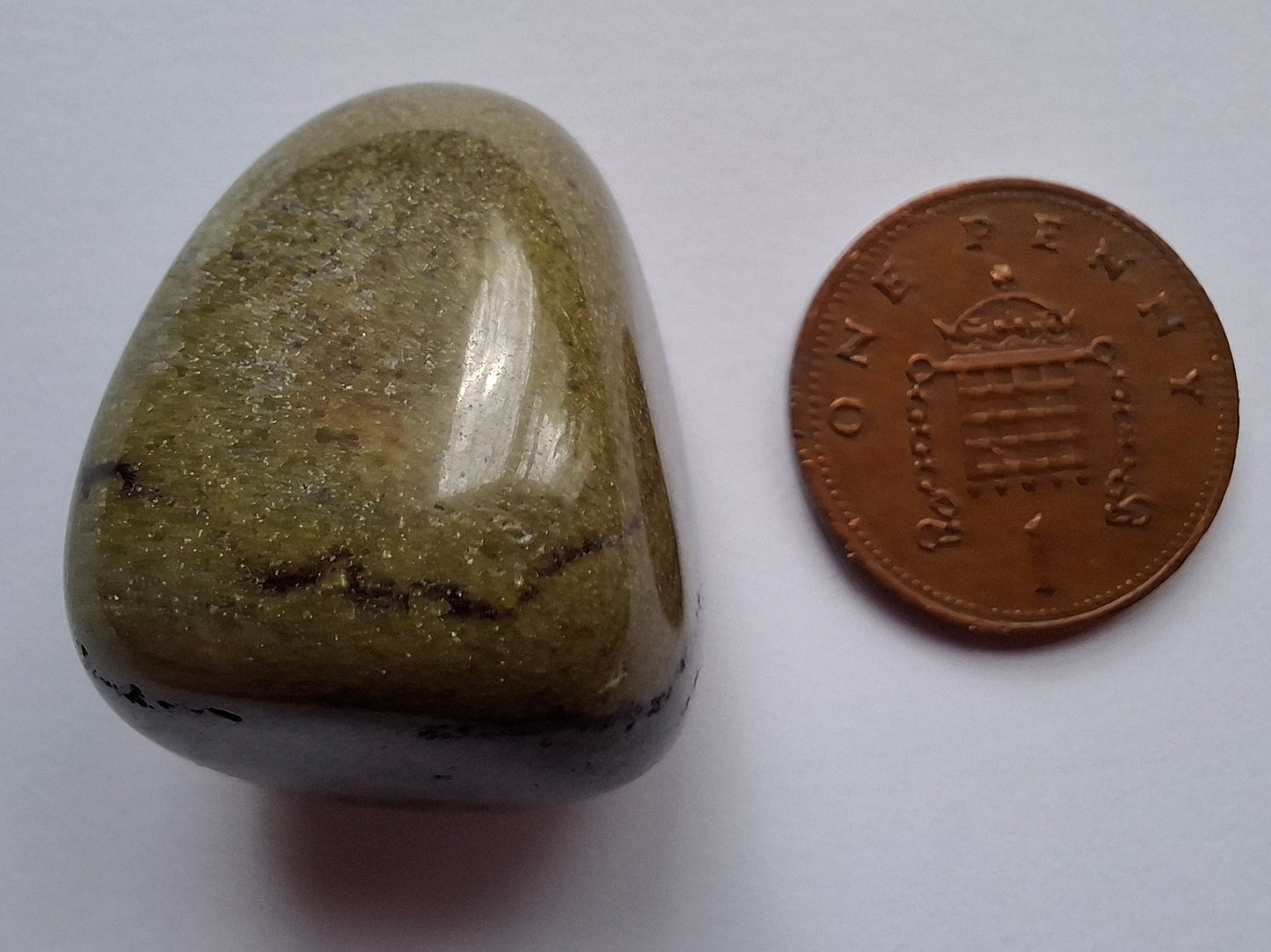 Dragons Blood Jasper, Tumble Stone, Crystal (T111)