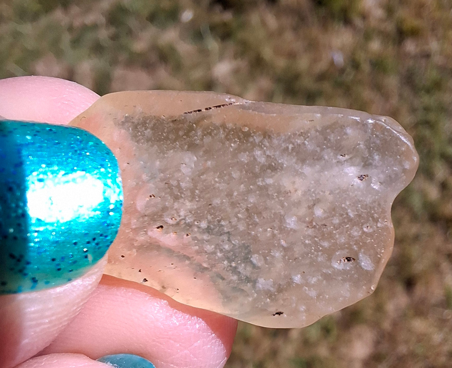 Libyan Desert Glass Piece, 2.88g, Tektite