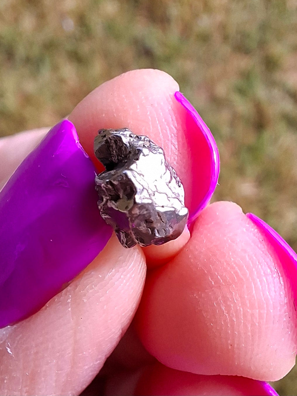 Campo del Cielo, 1.11g, Nickel Iron Meteorite (Ref: C15)