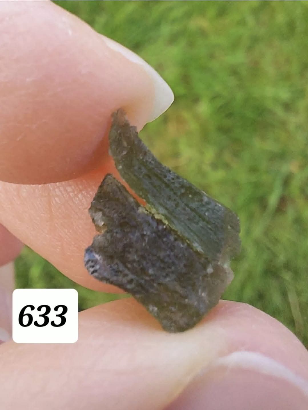 Moldavite Piece, 1.00g, Tektite (Ref: 633)