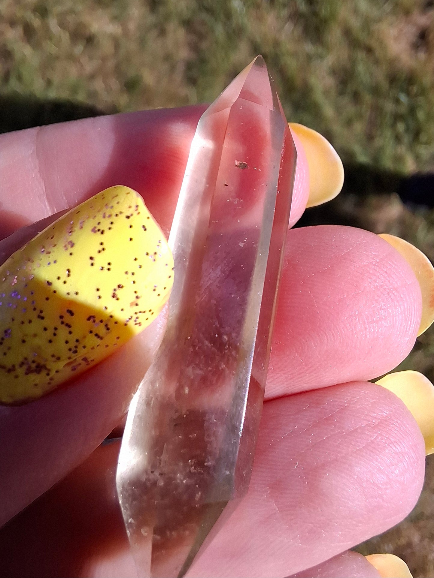 Libyan Desert Glass DT Carving, 4.71g, Tektite (Ref: LDT9)