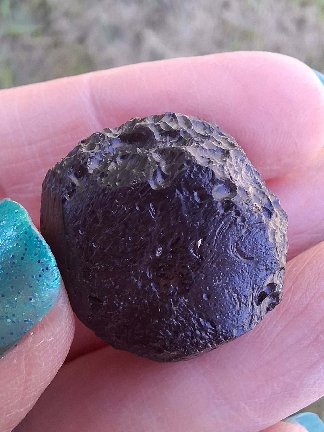 Guang Dong (Chinese), 12.96g, Tektite