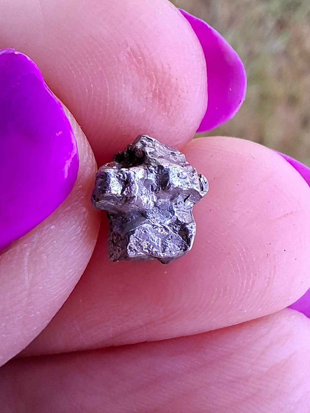 Campo del Cielo, 1.18g, Nickel Iron Meteorite (Ref: C10)