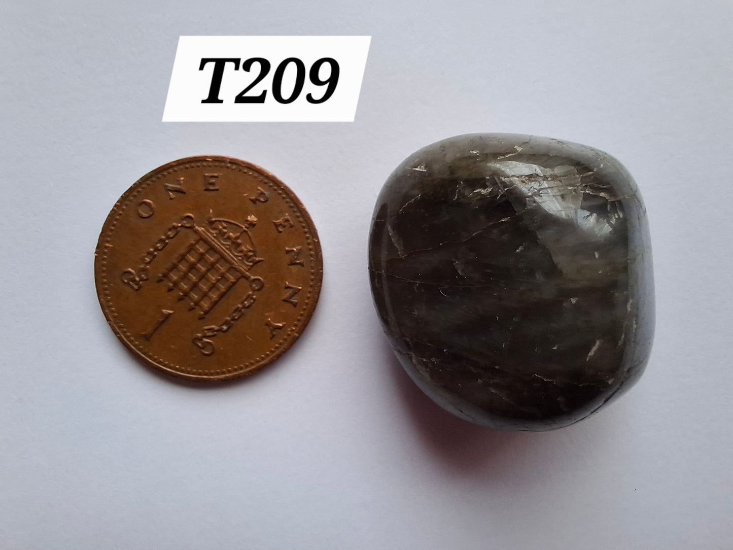 Labradorite, Tumble Stone, Crystal (Ref: T209)