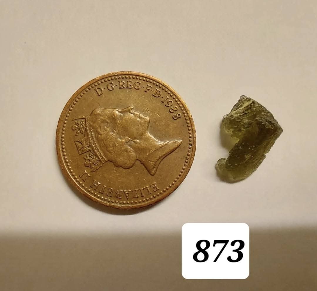Moldavite Piece, 0.51g, Tektite (Ref: 873)