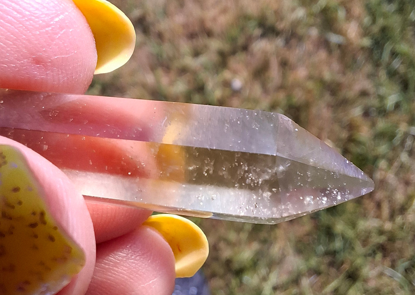 Libyan Desert Glass DT Carving, 4.71g, Tektite (Ref: LDT9)