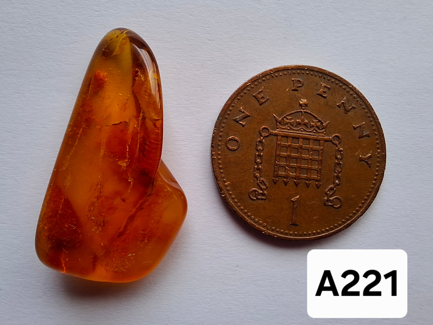 Baltic Amber, 1.48g, Fossil (Ref: A221)