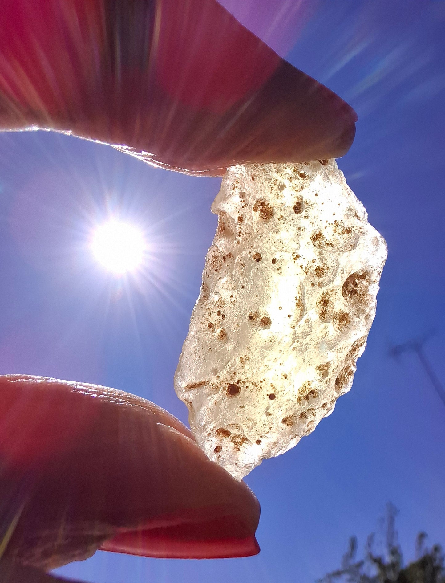 Libyan Desert Glass Piece 6.33g, Tektite