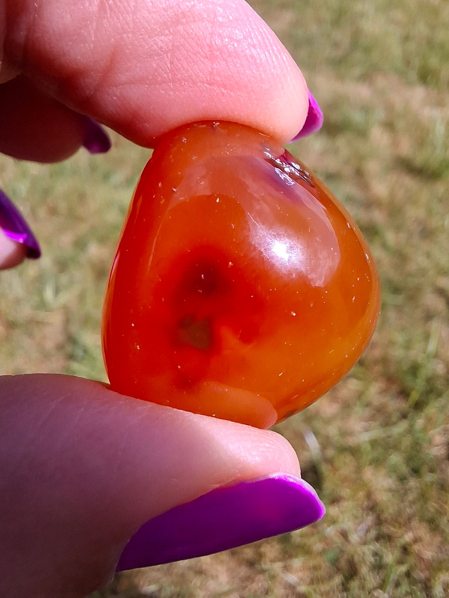 Carnelian, Tumble Stone, Crystal (Ref: T68)
