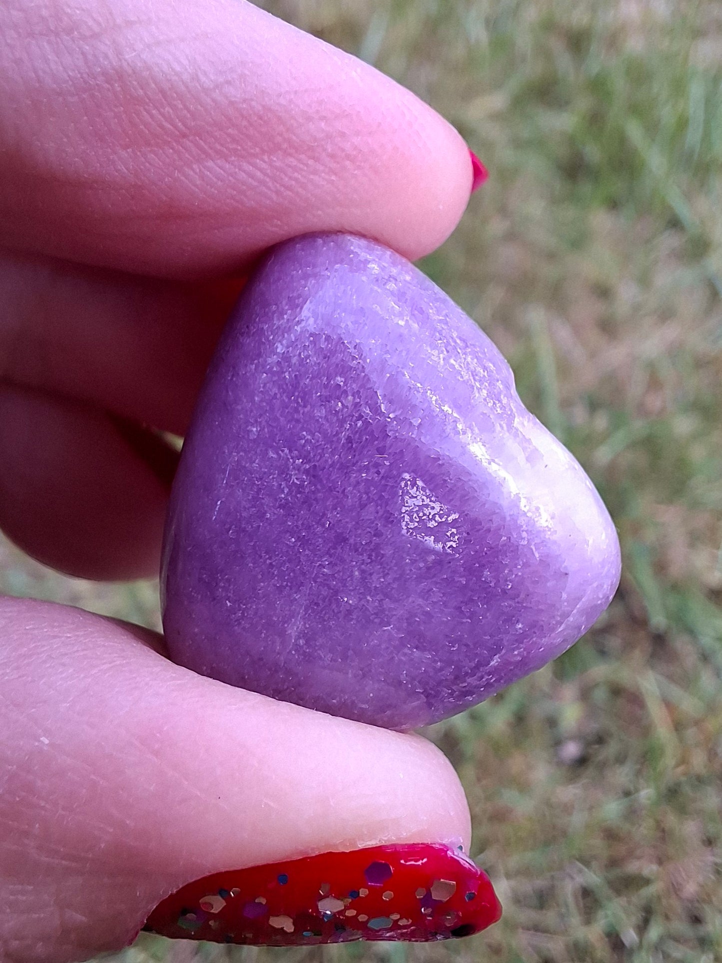 Lepidolite, Tumble Stone, Crystal (Ref: T118)