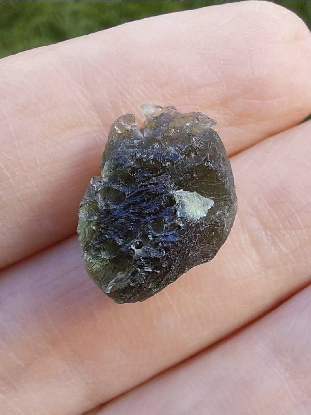 Moldavite Piece, 2.05g. Tektite (Ref: 912)
