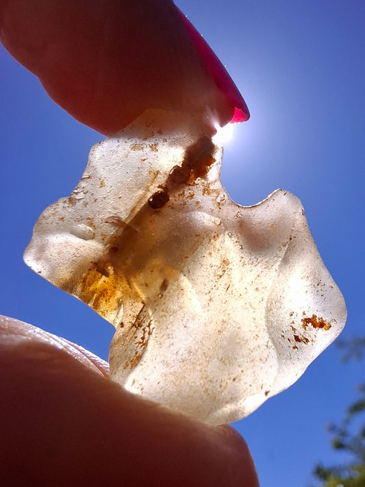 Libyan Desert Glass Piece, 6.97g, Tektite