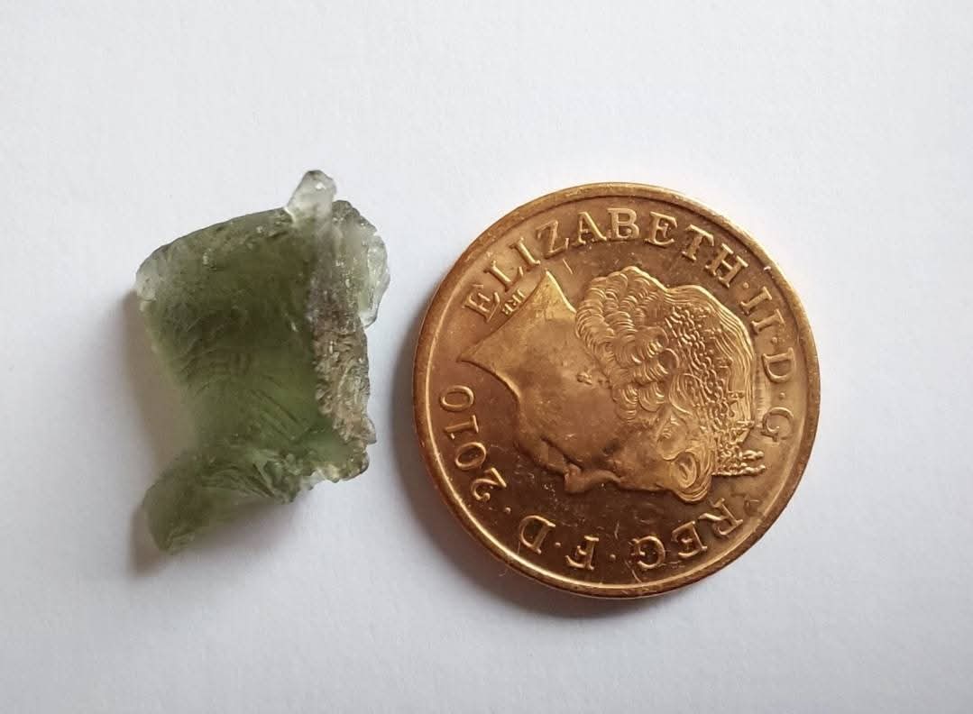 Moldavite Piece, 1.10g, Tektite (Ref: E230)