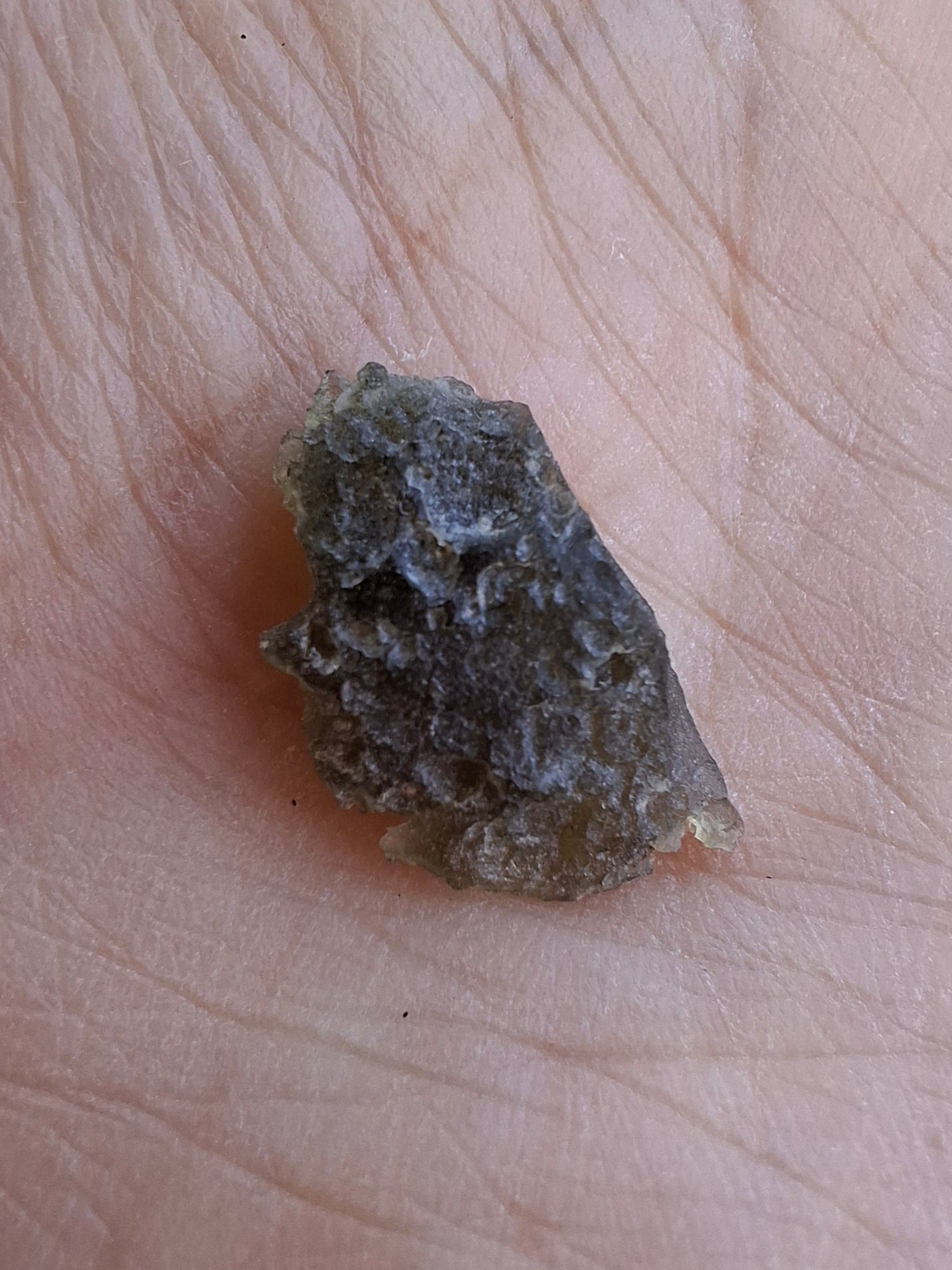 Moldavite Piece, 1.16g, Tektite (Ref: 1393)