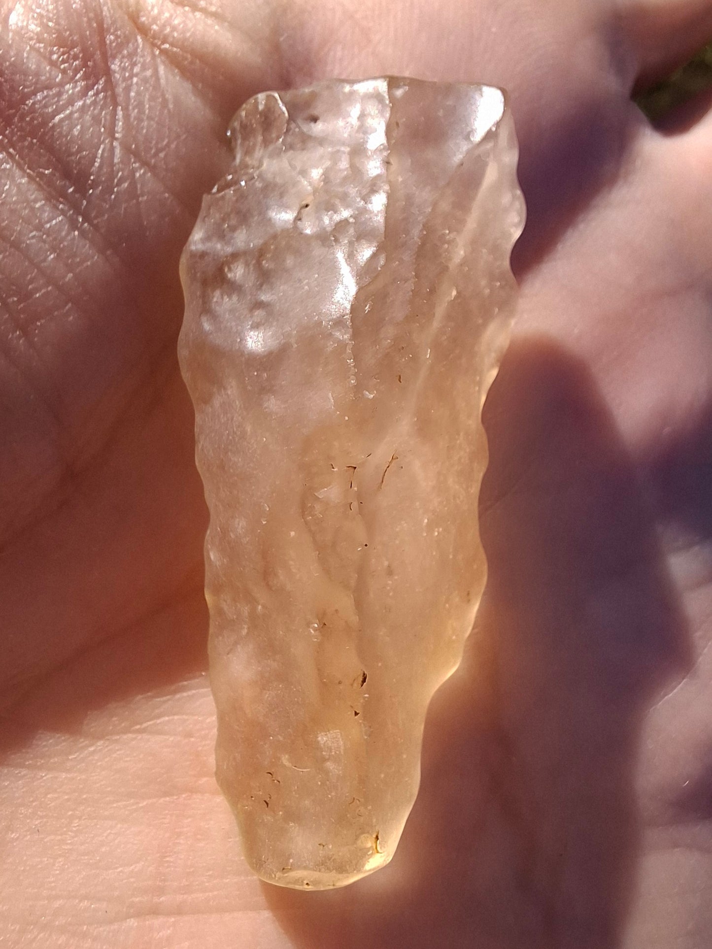 Libyan Desert Glass Piece, 7.46g, Tektite (Ref: LE5)
