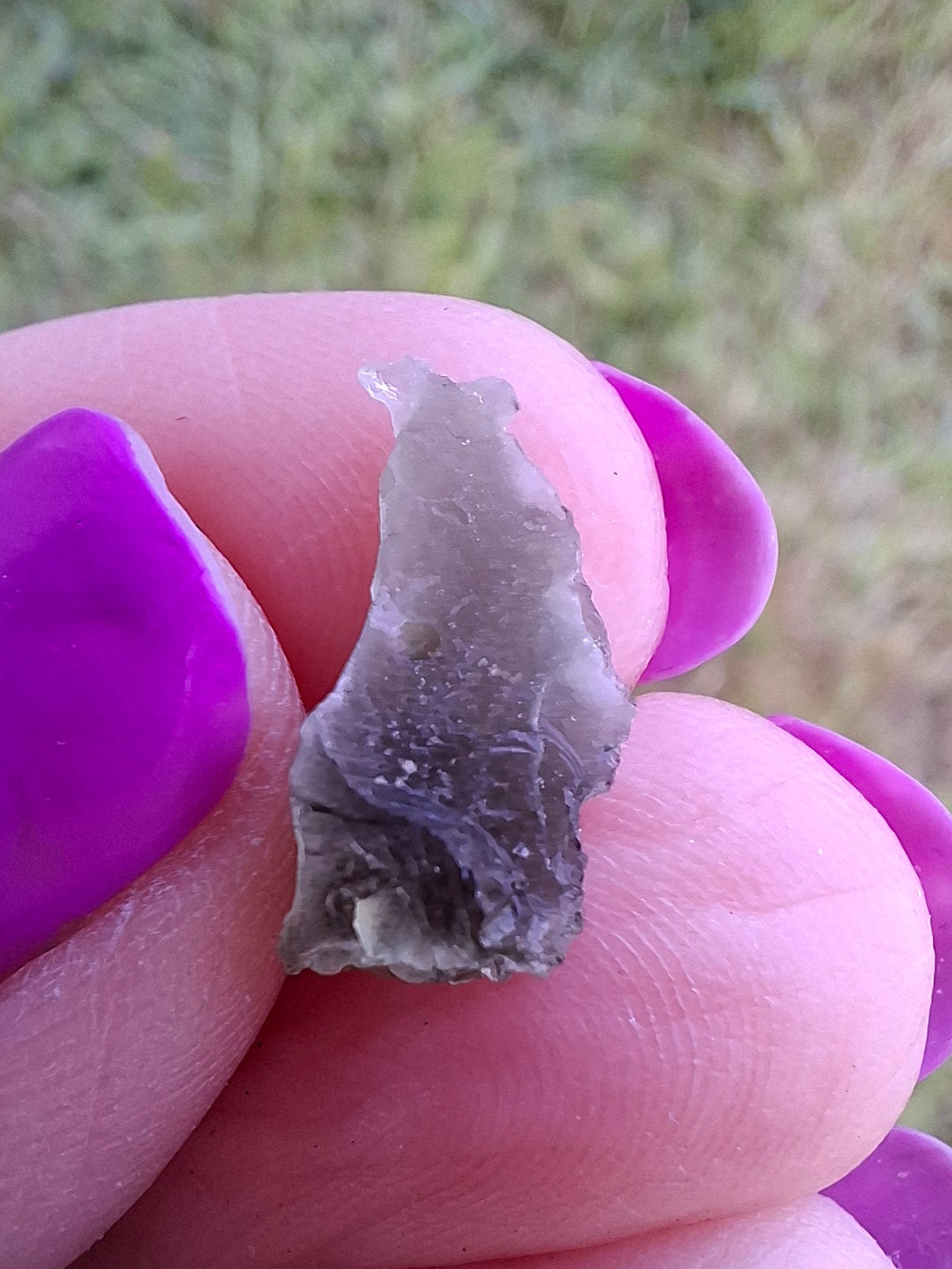Moldavite Piece, 0.63g, Tektite (Ref: 1447)