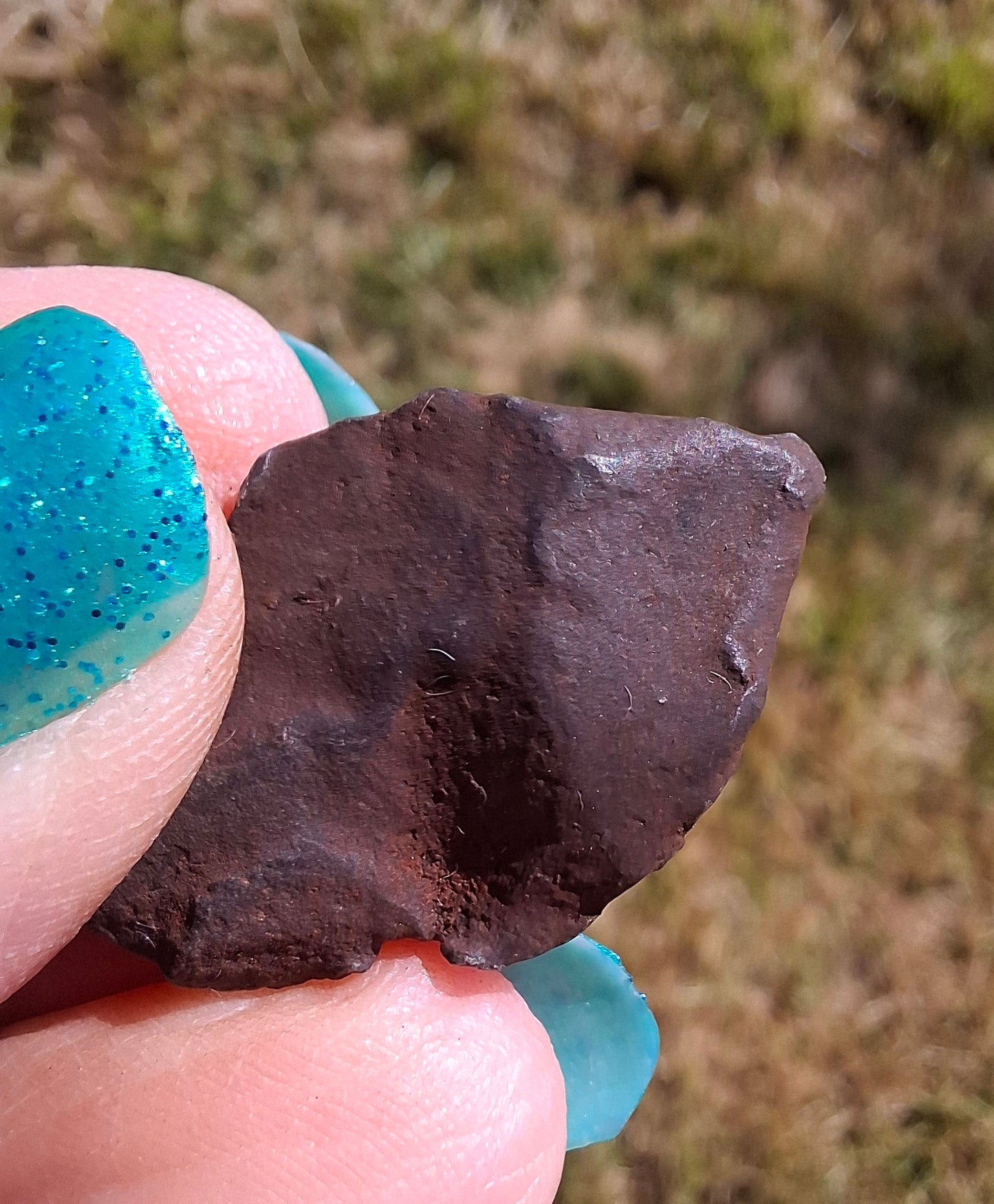 Gebel Kamil Iron Meteorite, 13.55g (Ref: K41)