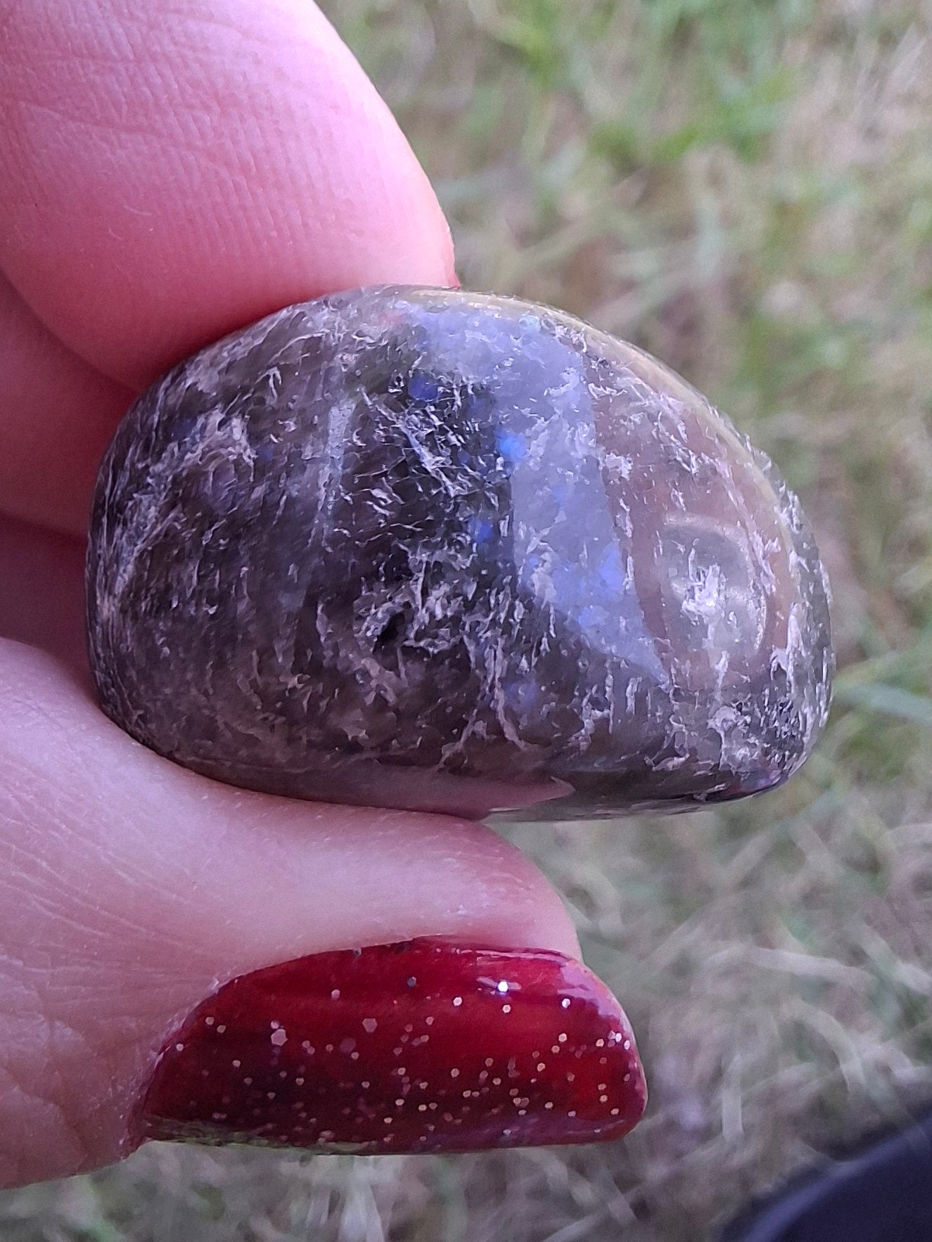 Labradorite, Tumble Stone, Crystal (Ref: T214)