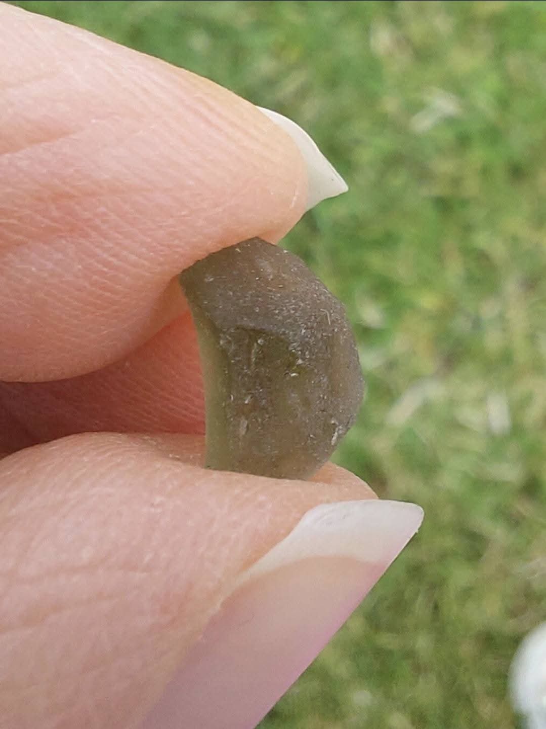 Moldavite Piece, 0.52g, Tektite (Ref: E226)