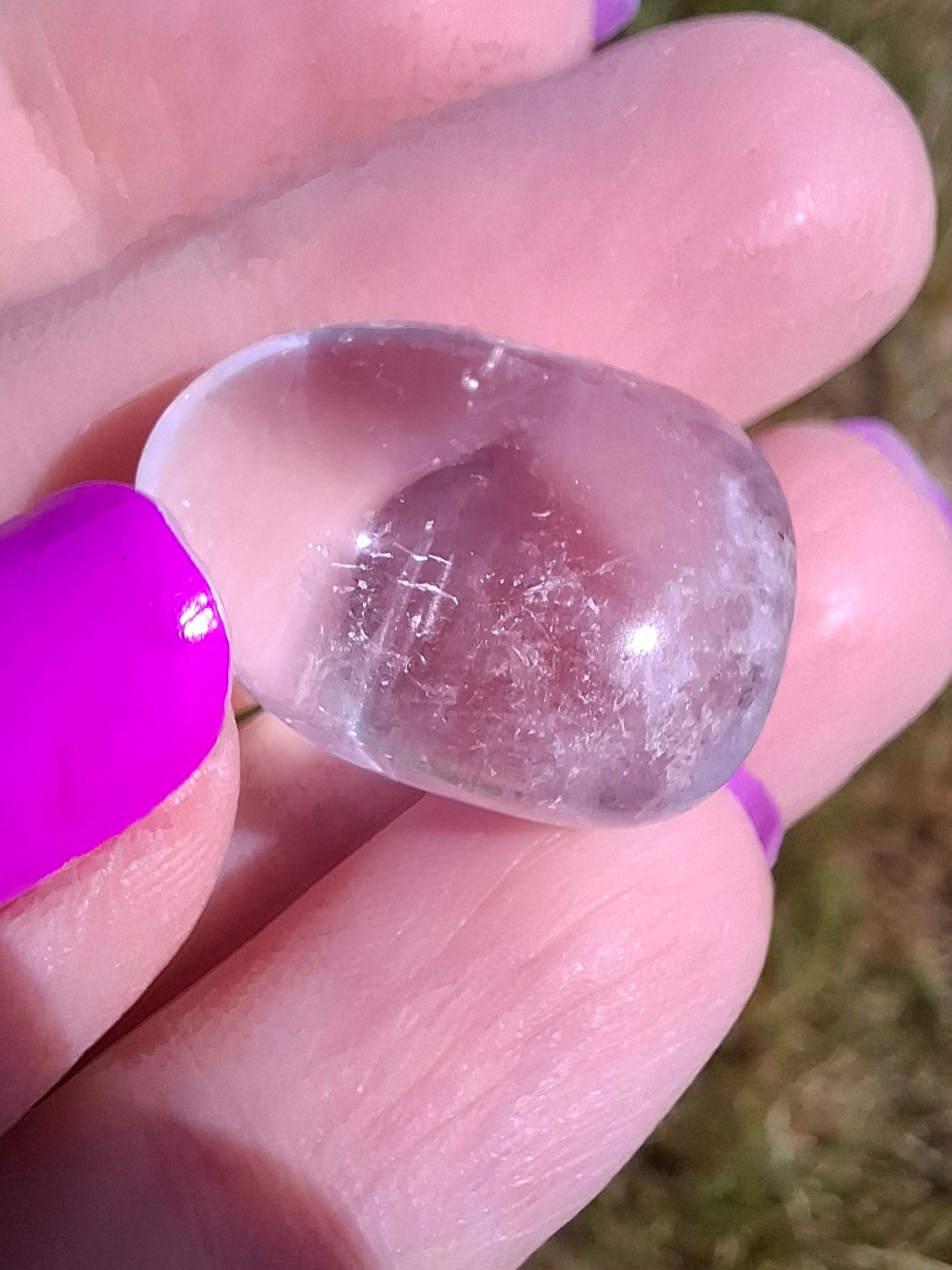 Clear Quartz, Tumble Stone, Crystal (Ref: T30)