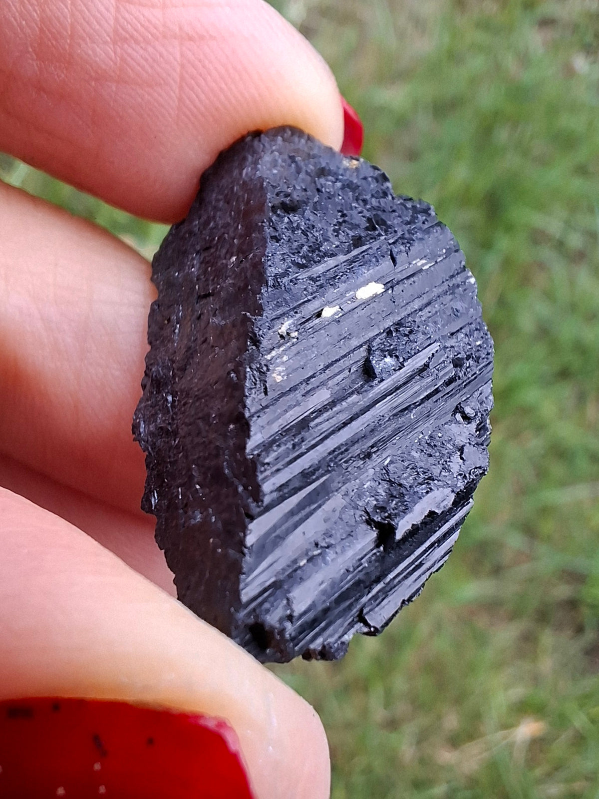 Black Tourmaline RAW, 8.73g, Crystal (Ref: RBT8)